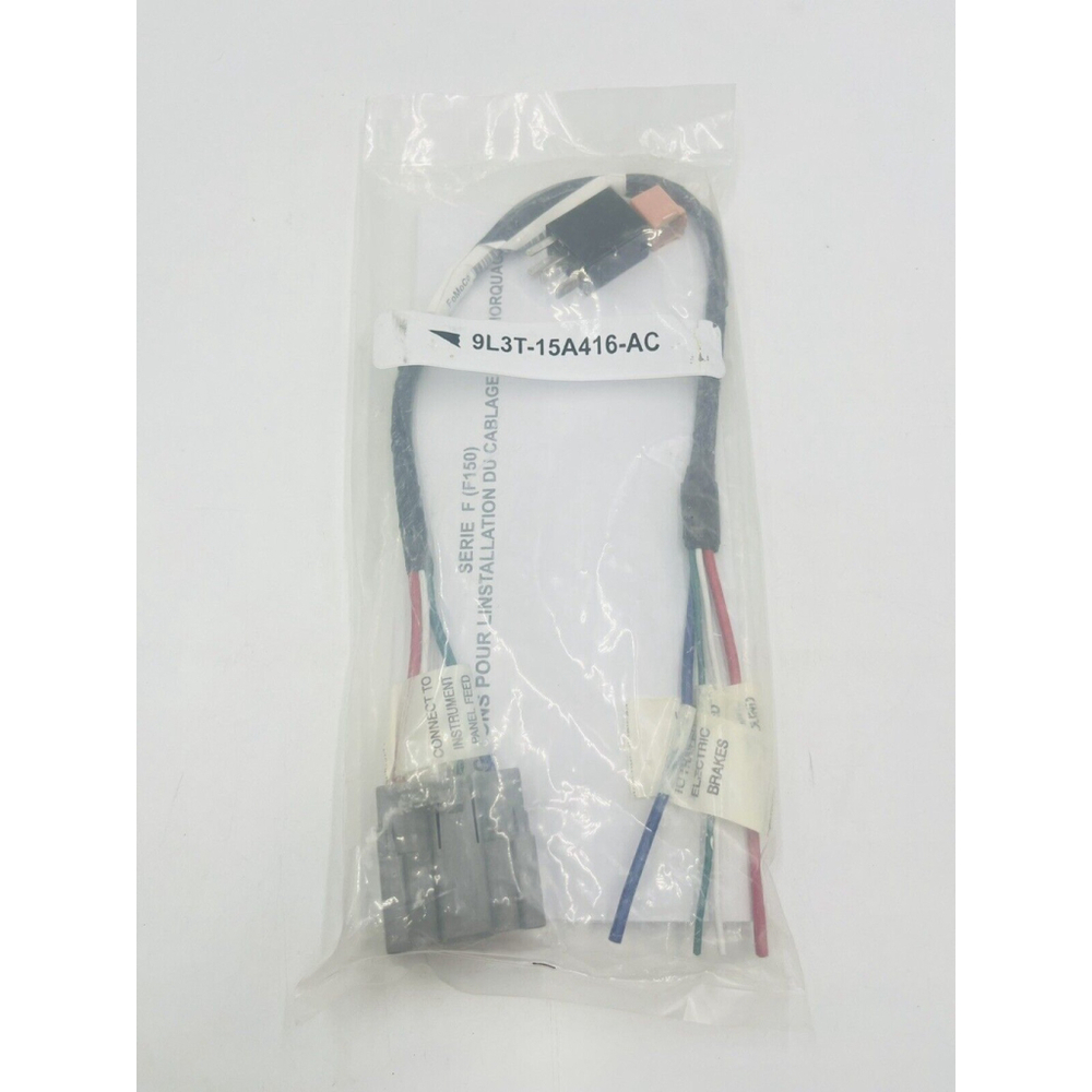 2009 - 2014 Ford F150 Electrical Trailer Brake Wiring Harness, 9L3T-15A416-AC